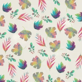 Watercolor Cute Leaves
